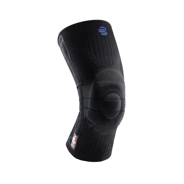 bauerfeind-sports-knee-support-nba-genouill-re-blanche-taille-xs image 1