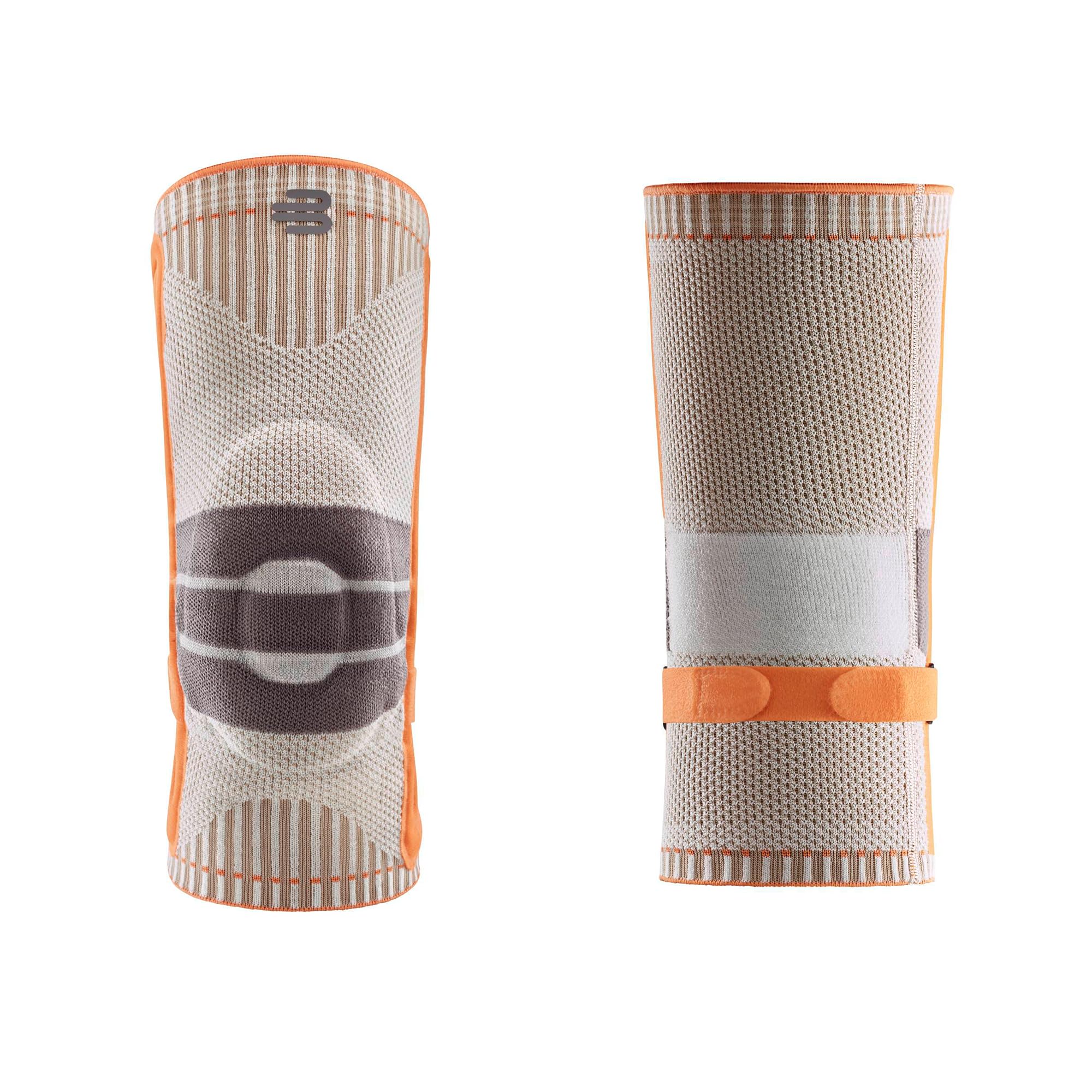bauerfeind-outdoor-knee-support-genouill-re-randonn-e-taille-s-sandstone-orange image 4