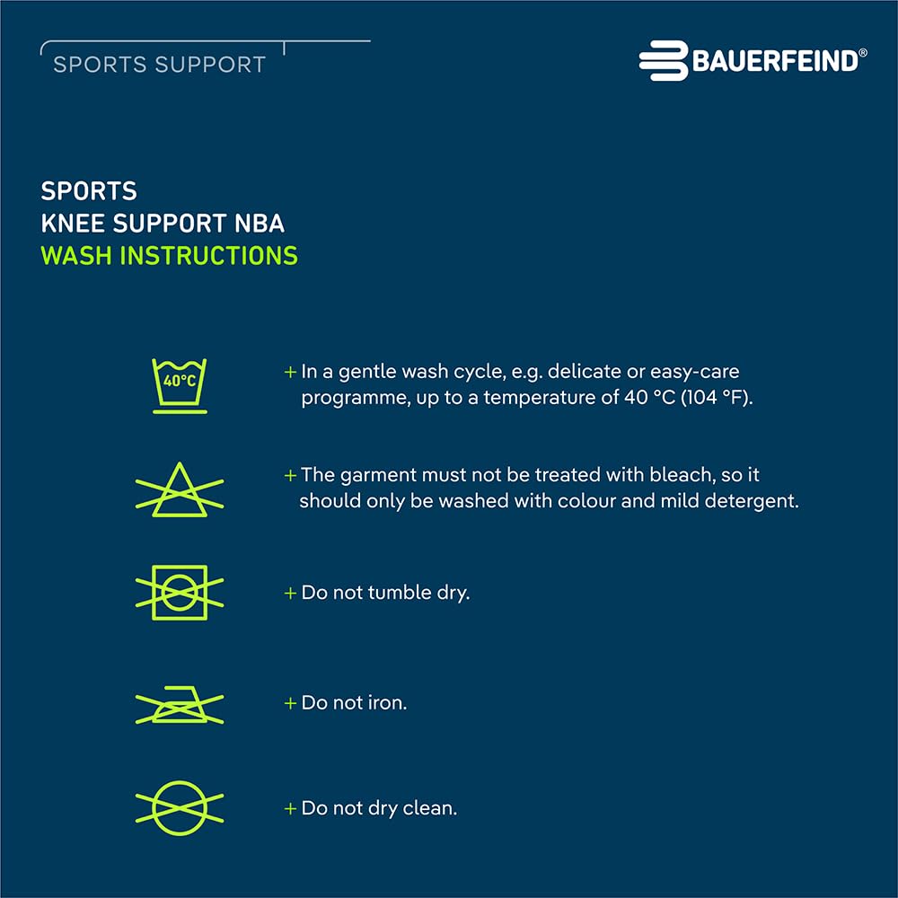 bauerfeind-sports-compression-knee-support-nba-chicago-bulls-s-rouge image 7