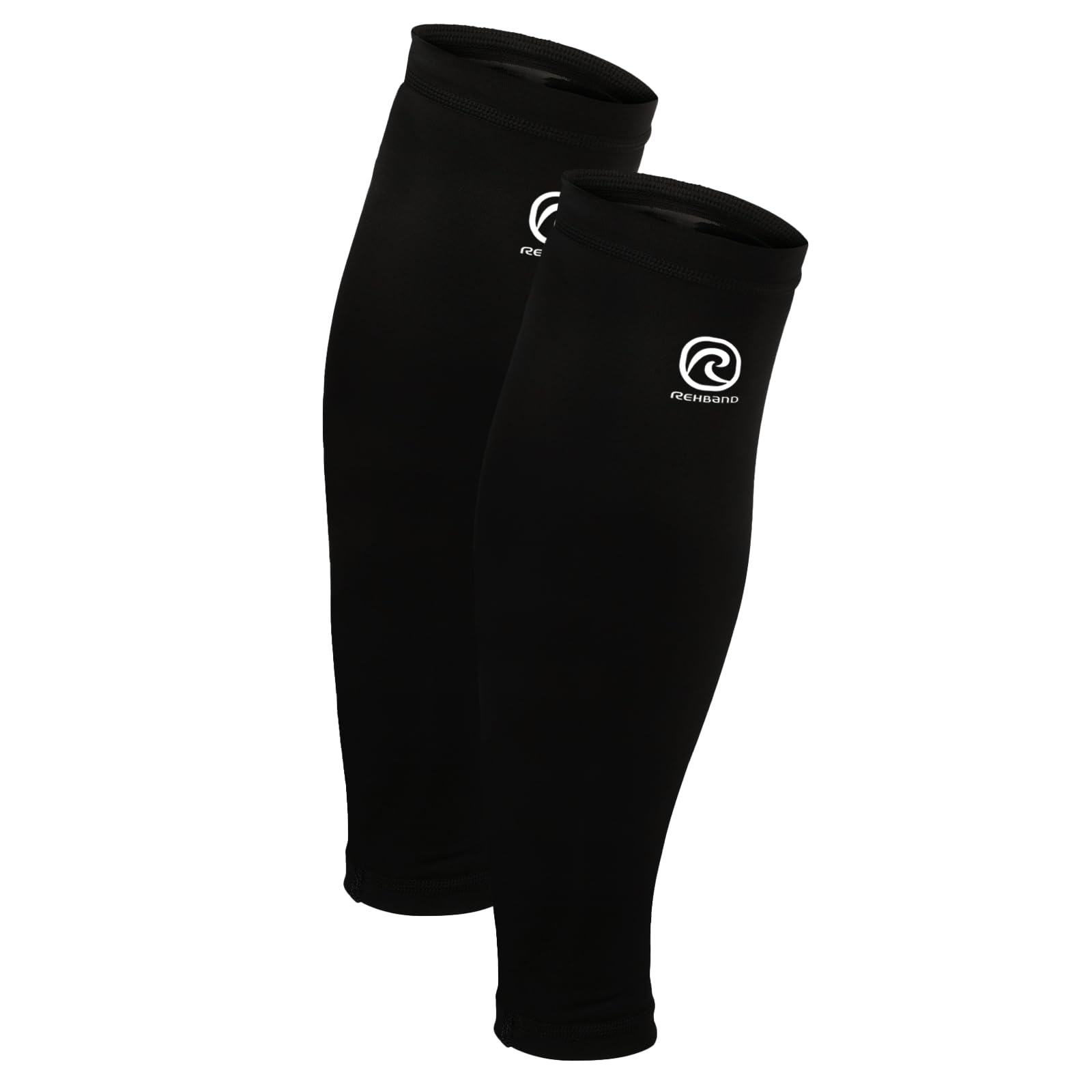 rehband-qd-compression-calf-sleeve-manchons-de-compression-mollets-noir-1-paire image 1