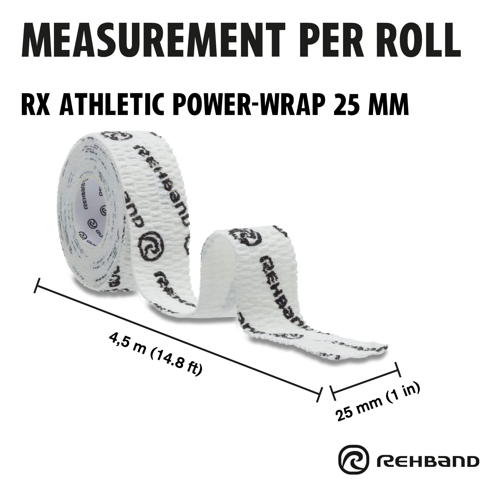 rehband-grip-tape-bande-antid-rapante-pouce-4-5-m-100-coton image 6