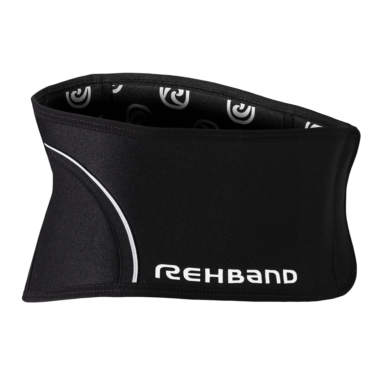 rehband-support-lombaire-5-mm-ceinture-stabilisation-dos-noir image 2