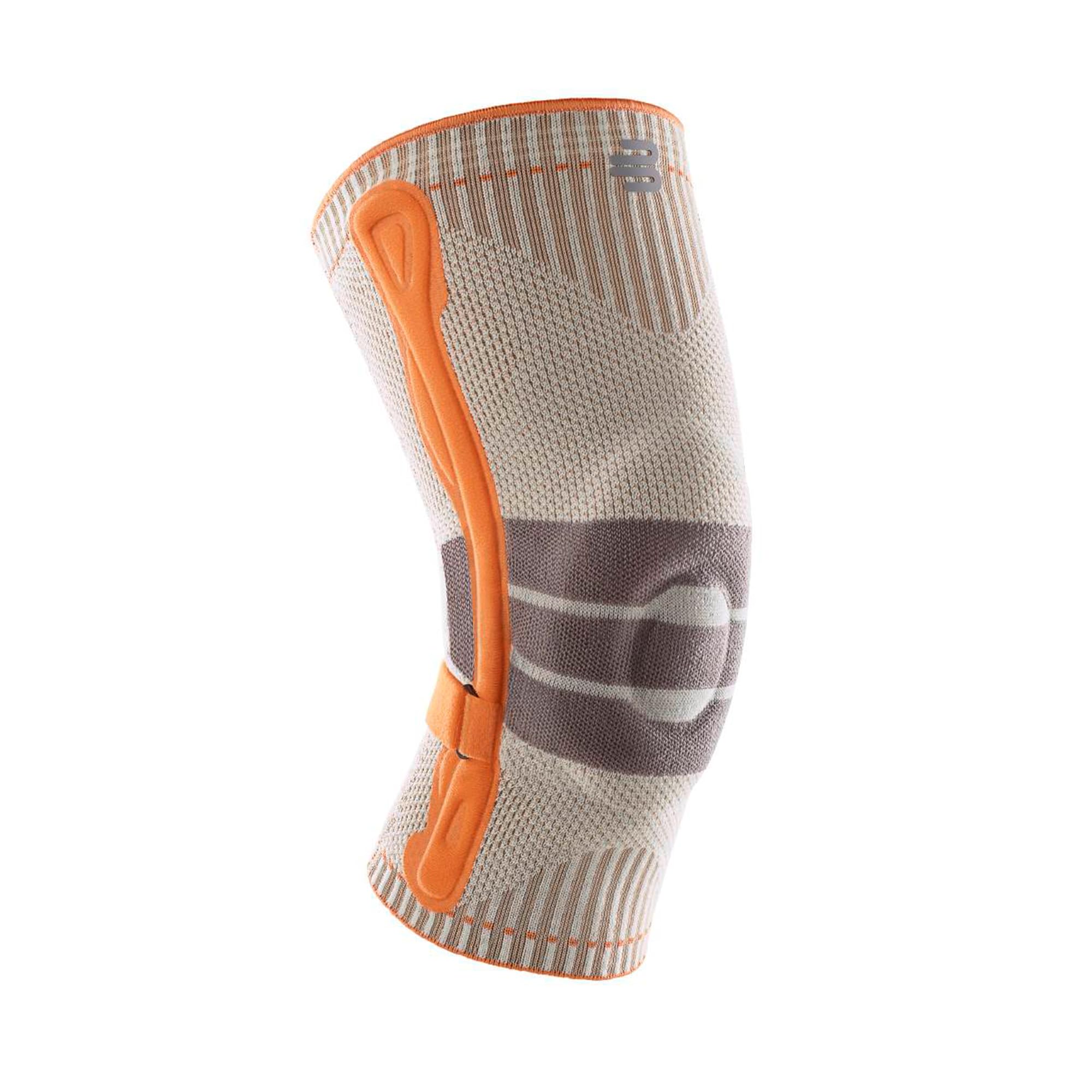 bauerfeind-outdoor-knee-support-genouill-re-randonn-e-taille-s-sandstone-orange image 1