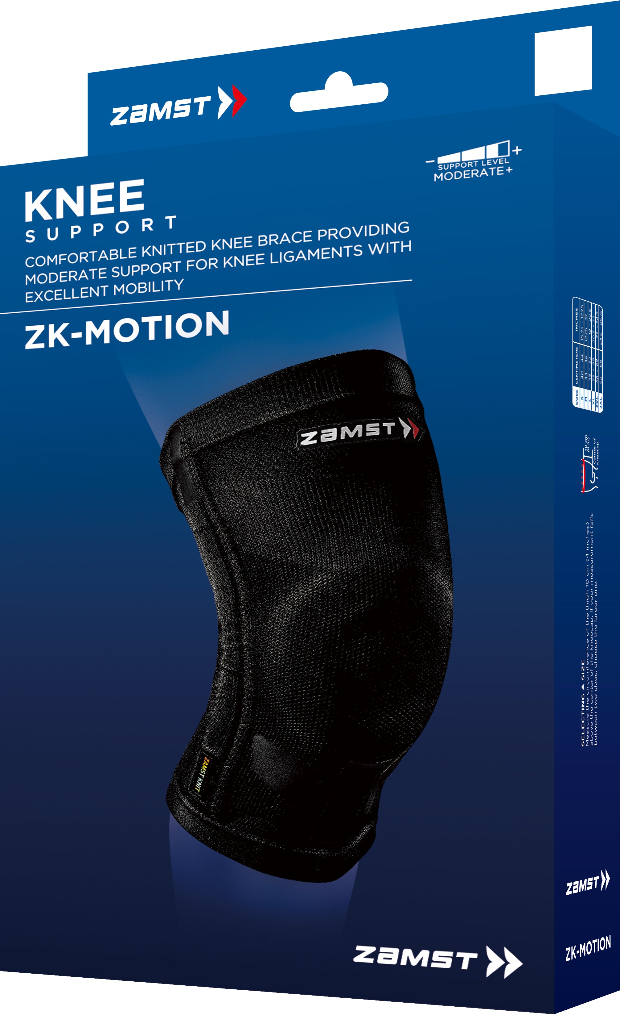 zamst-zk-motion-genou-genouill-re-tricot-e-souple image 8