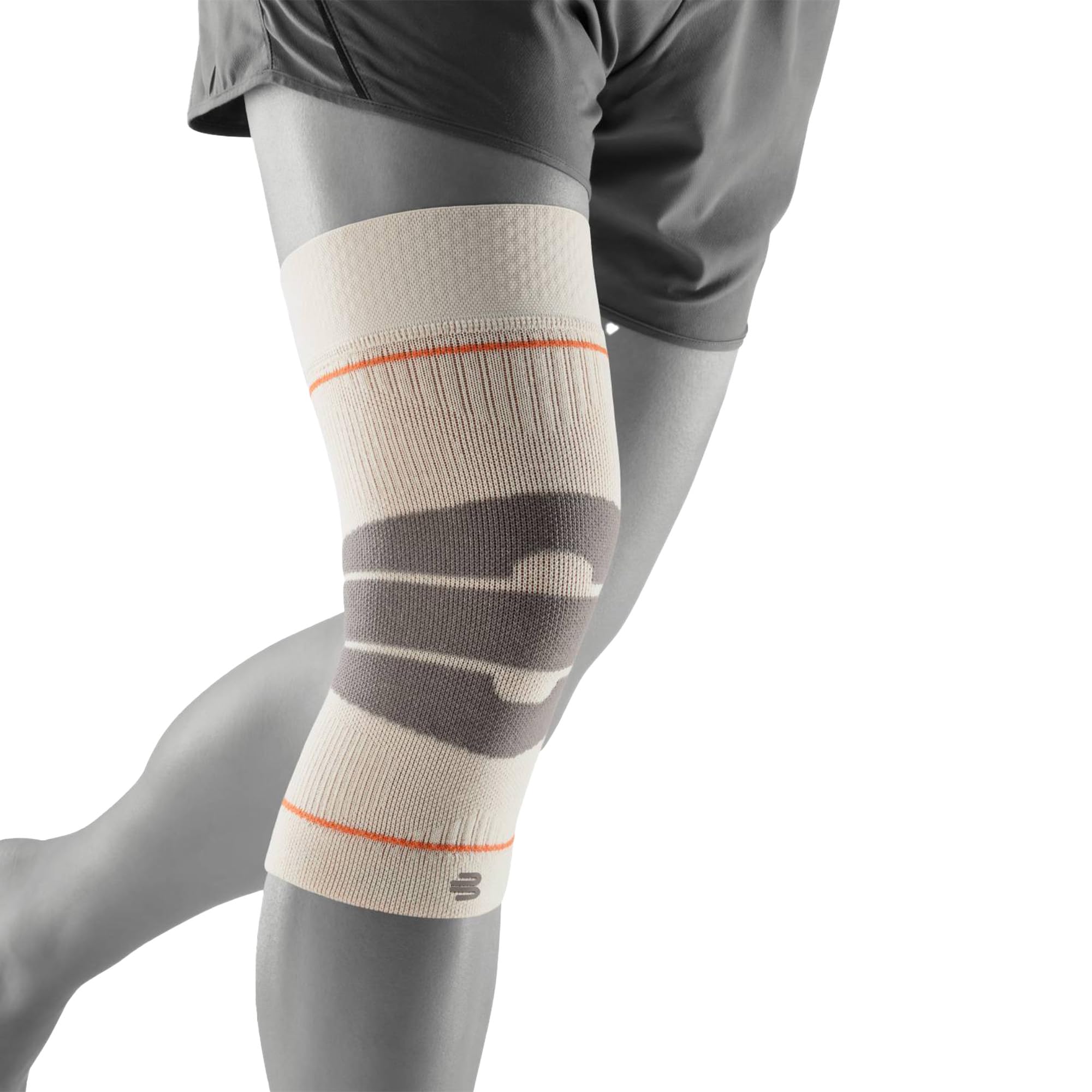 bauerfeind-outdoor-compression-genouill-re-de-randonn-e-taille-m-gr-s-orange image 2