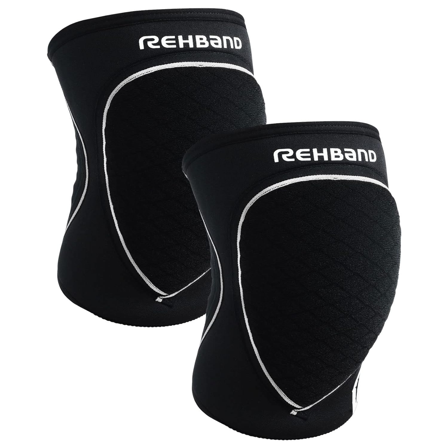 rehband-prn-knee-pad-5-mm-paire-de-genouill-res-volley-handball-noir-xl image 1