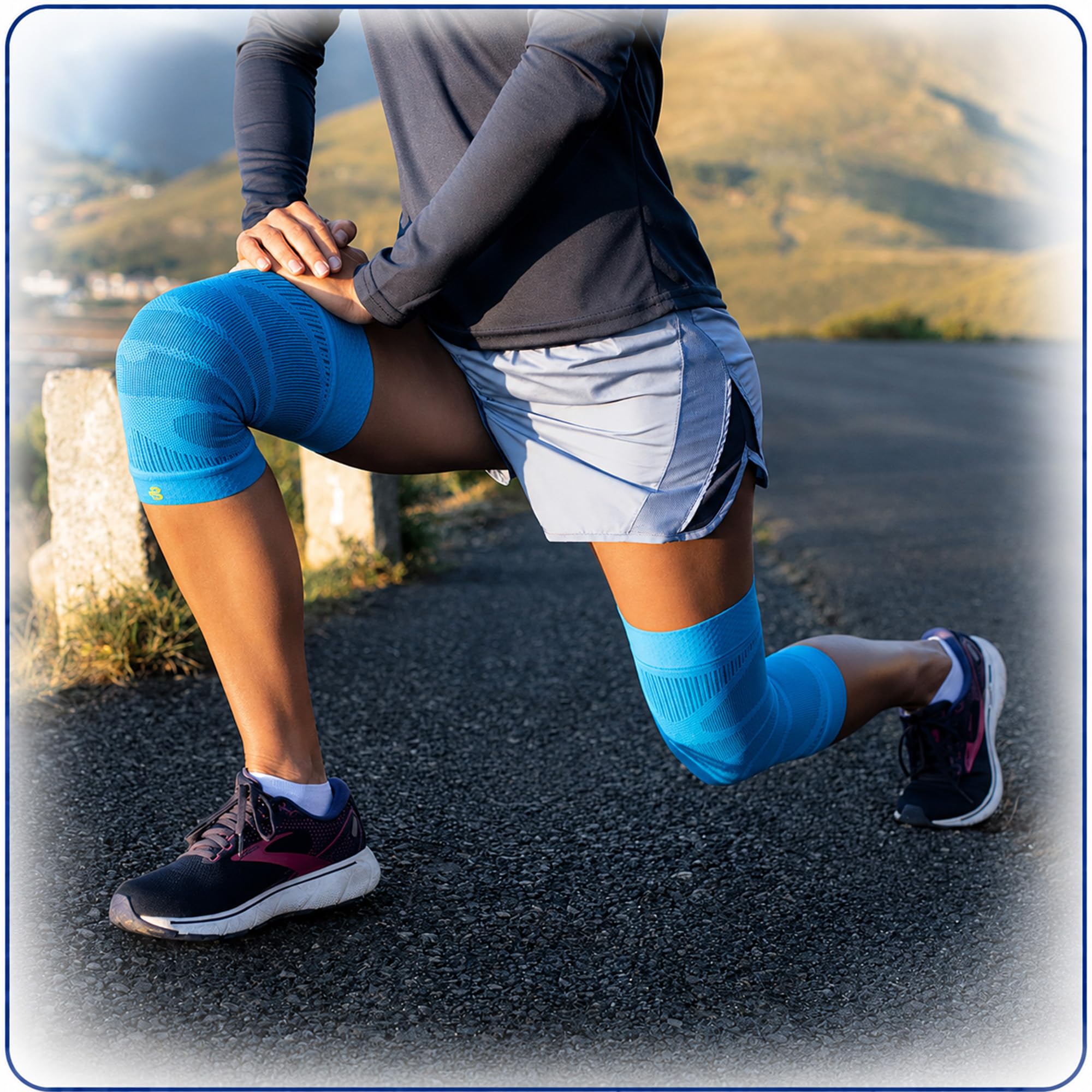 bauerfeind-sports-compression-genouill-re-taille-s-blanc image 7