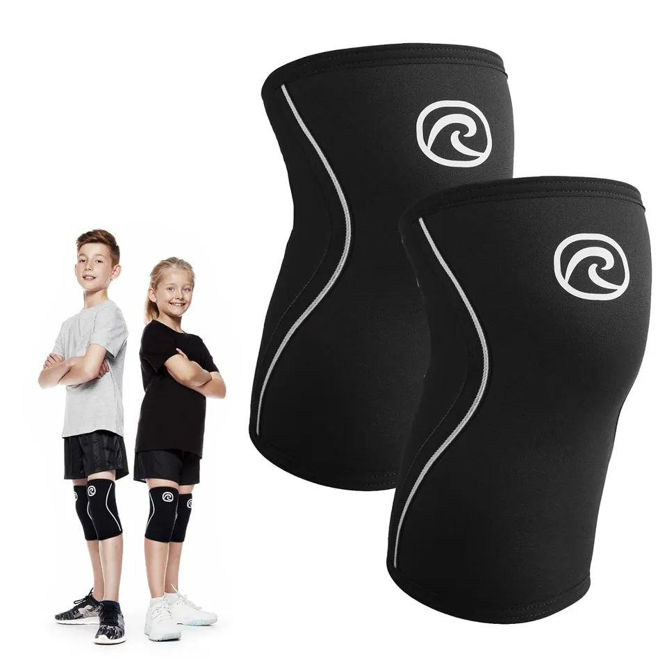 rehband-rx-knee-sleeve-junior-5-mm-genouill-re-enfant-n-opr-ne-noir-s image 1