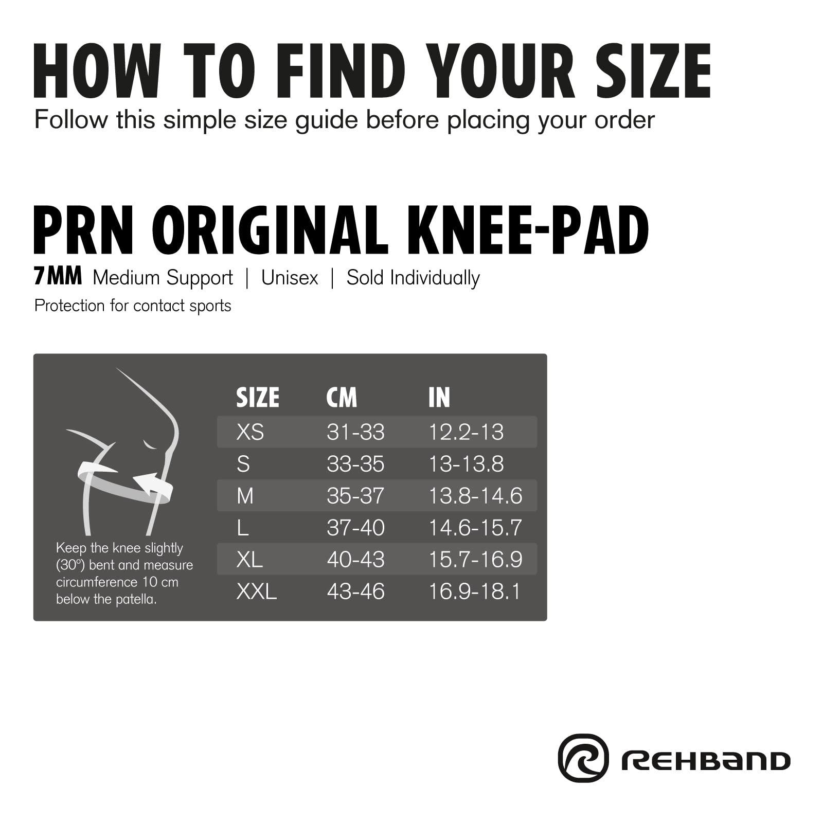 rehband-prn-original-knee-pad-7-mm-genouill-re-volleyball-handball image 5