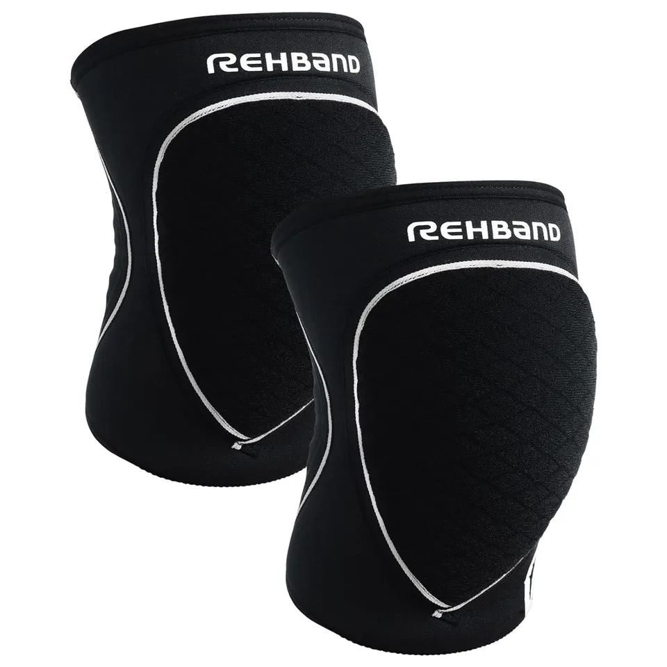 rehband-prn-knee-pad-5-mm-paire-de-genouill-res-volley-handball-noir-xl image 1