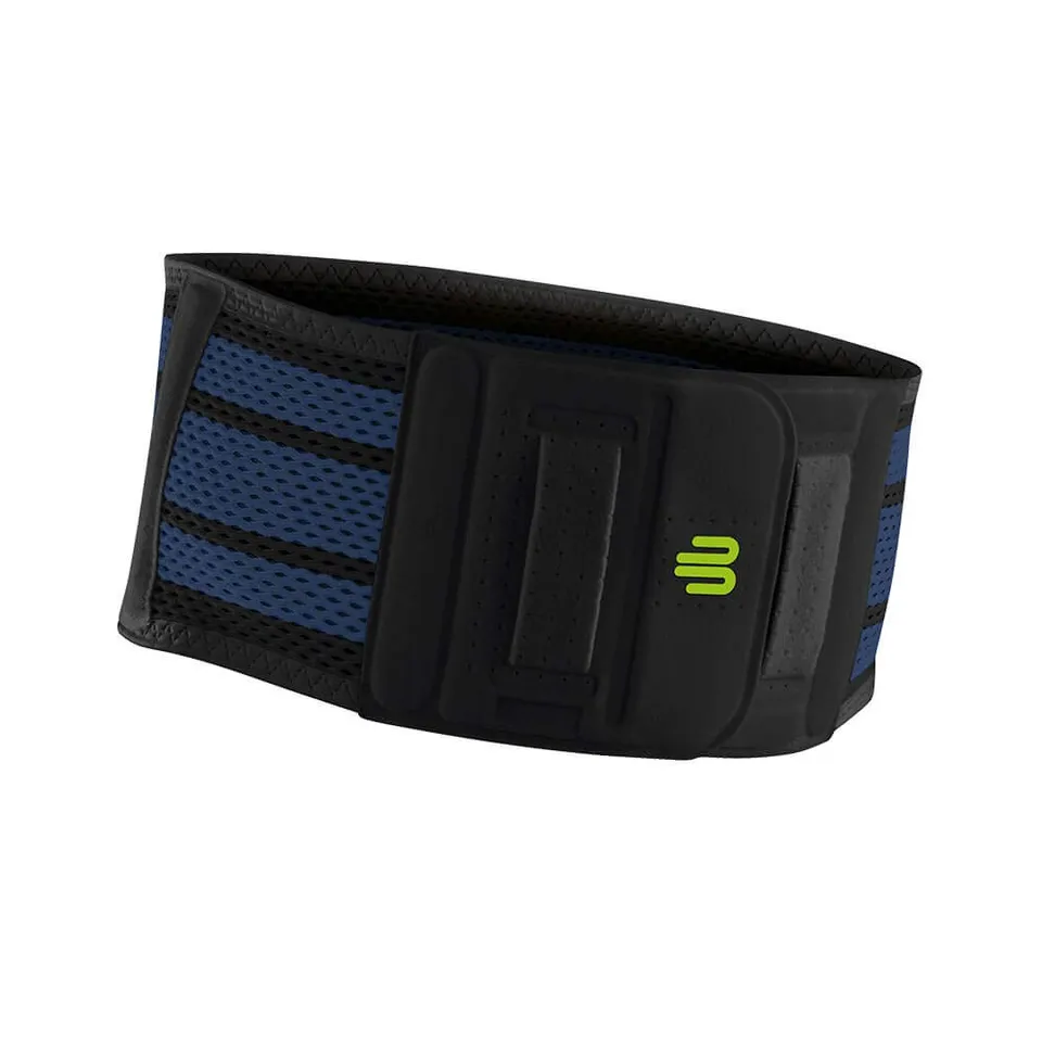 bauerfeind-bandage-de-sport-dos-unisexe-xxl-noir-120-130cm-coussin-silicone image 1