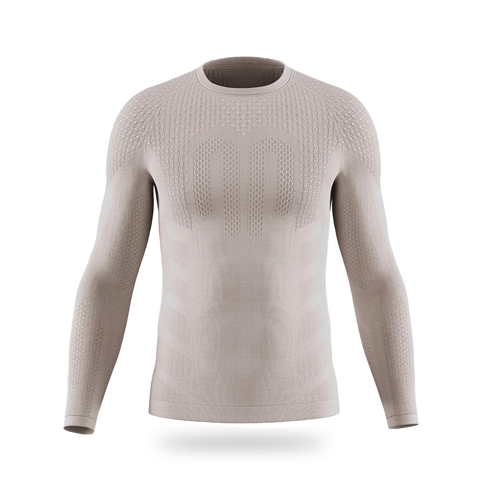 bauerfeind-t-shirt-de-compression-manches-longues-homme-soutien-torse-bras image 1