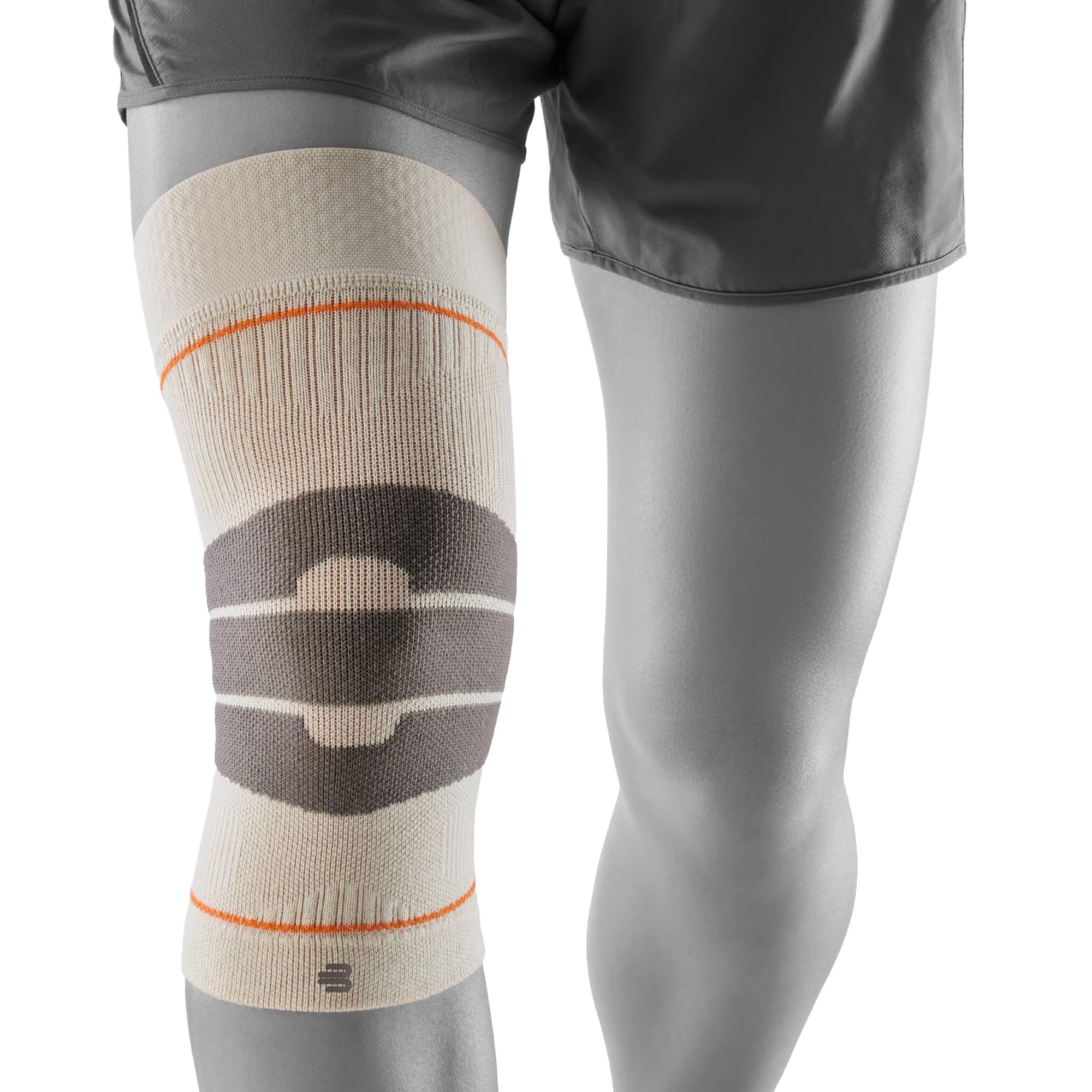 bauerfeind-outdoor-compression-genouill-re-de-randonn-e-taille-m-gr-s-orange image 4