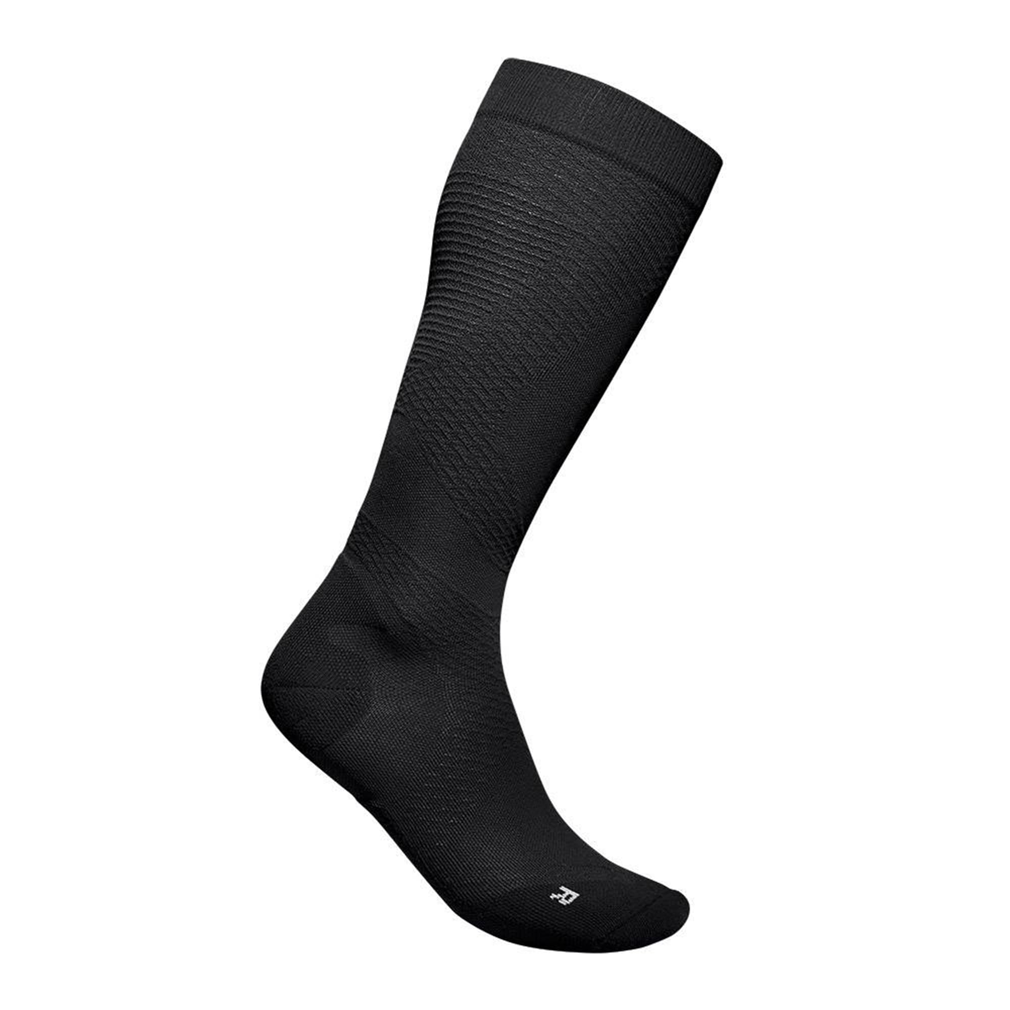 bauerfeind-run-ultralight-compression-socks-chaussettes-compression-running-noir image 1