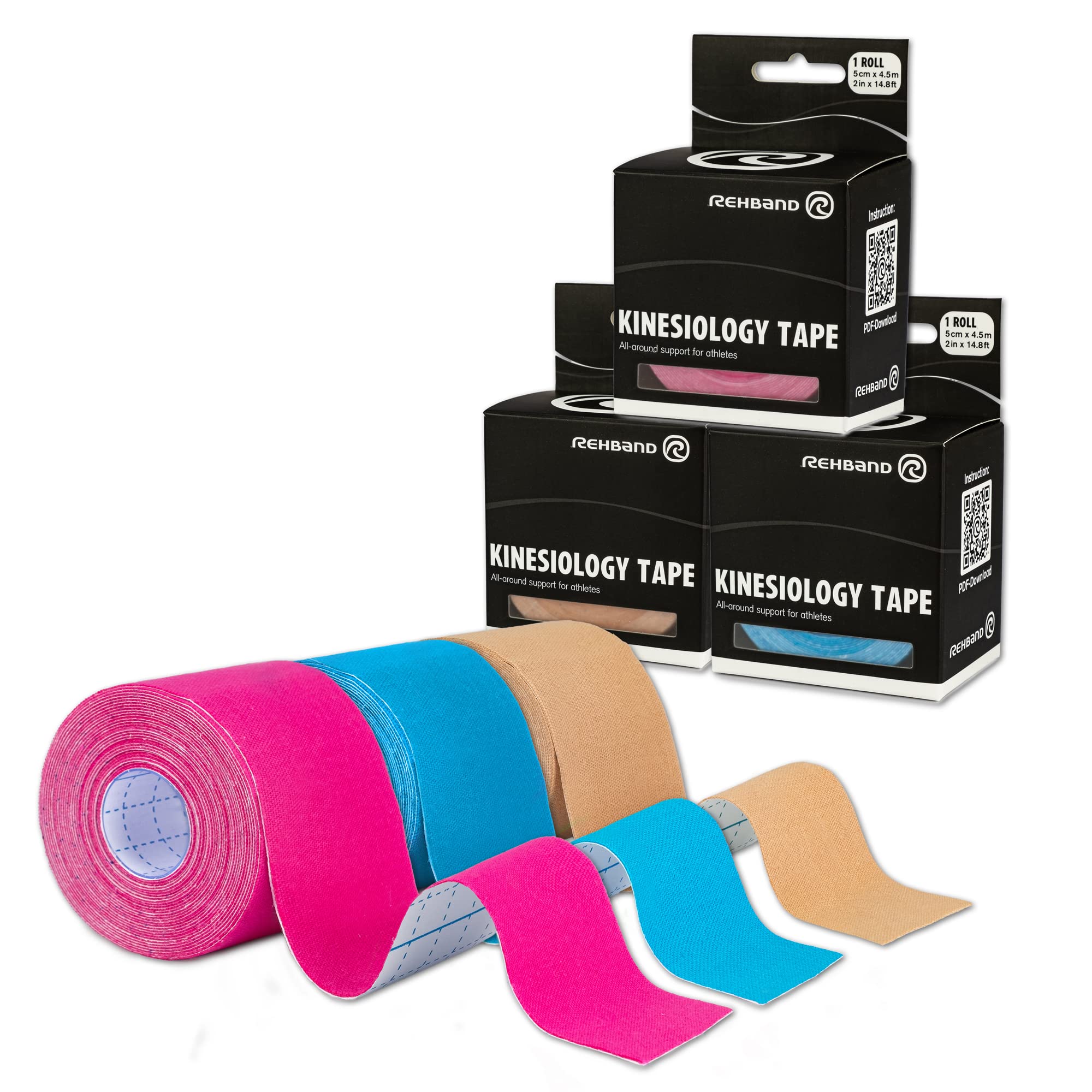 rehband-rx-kinesiology-tape-lastique-bande-physio-imperm-able-auto-application image 8
