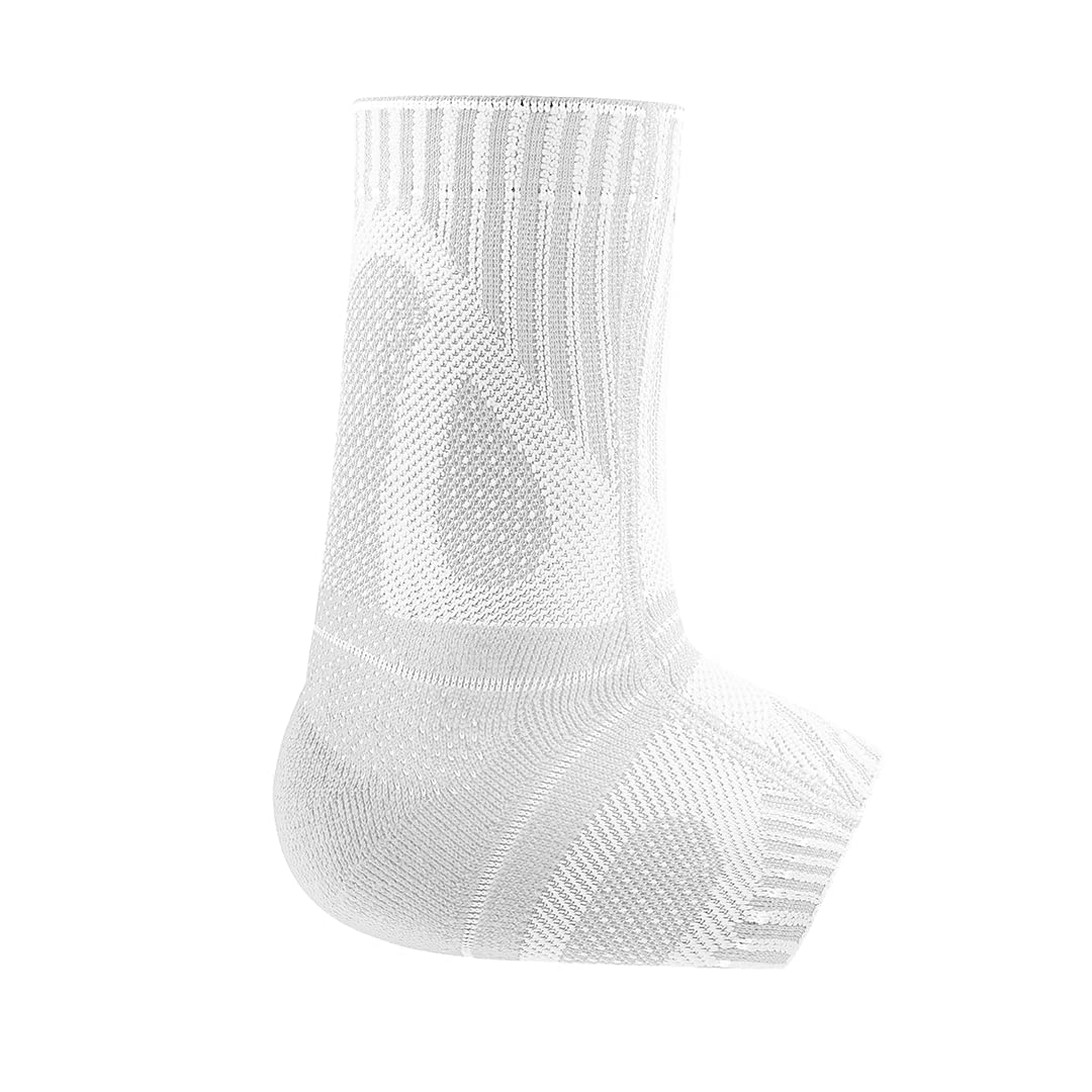 bauerfeind-sports-achilles-support-bandage-tendon-d-achille-blanc-taille-m image 2