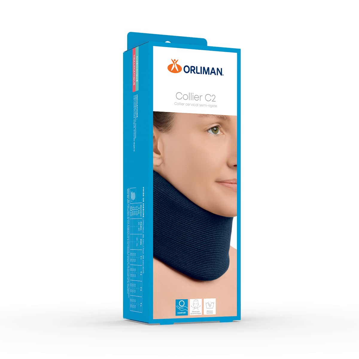 orliman-collier-c2-therago-collier-cervical-maintien-cervical image 2