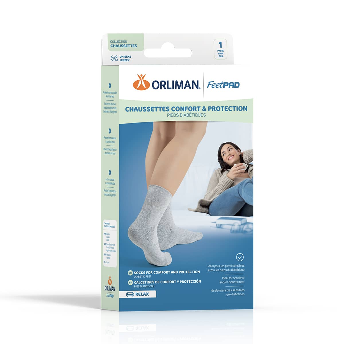orliman-chaussettes-confort-protection-relax-chaussettes-de-r-cup-ration image 2