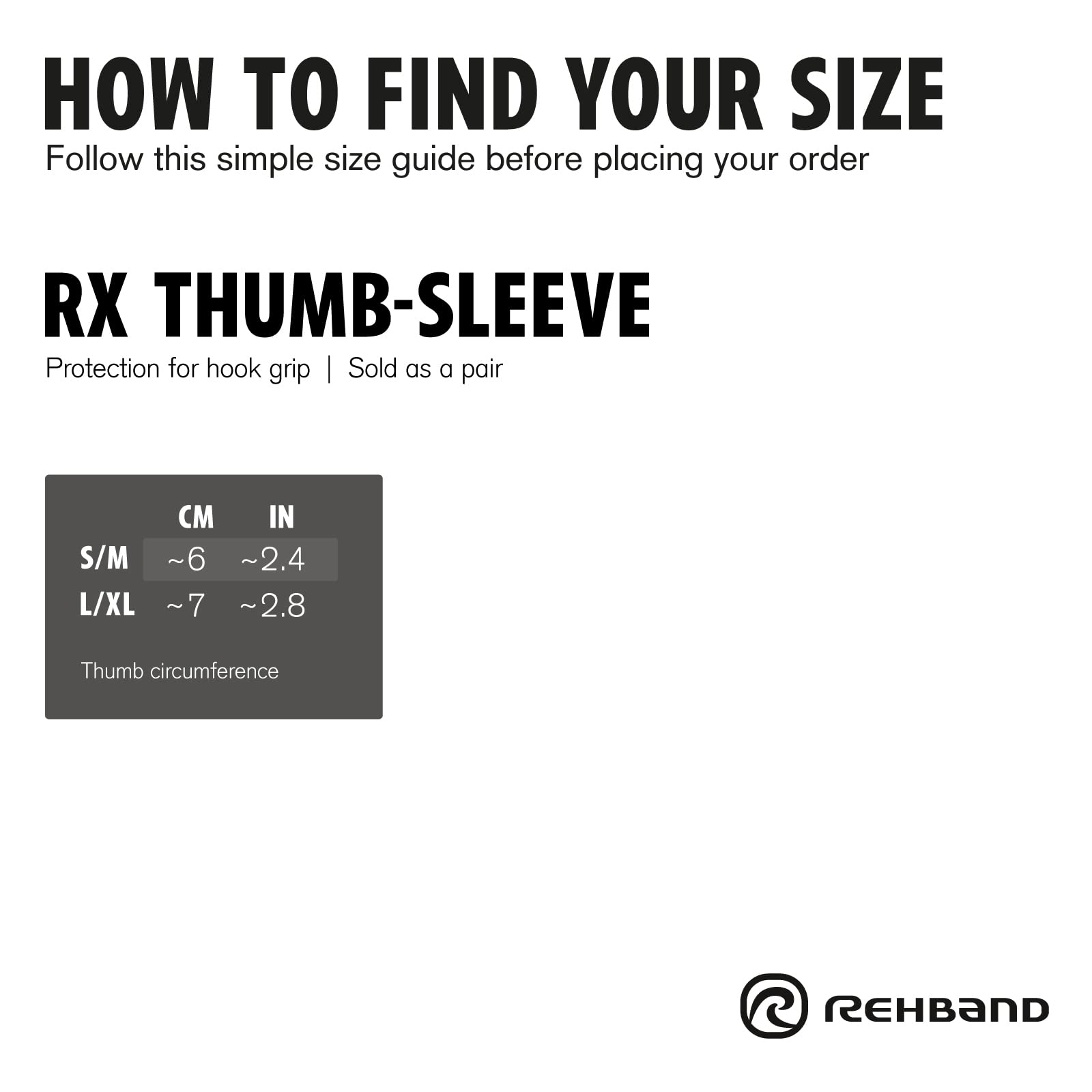 rehband-rx-thumb-sleeve-1-5mm-bandage-pouce-n-opr-ne-hook-grip-1-paire image 7