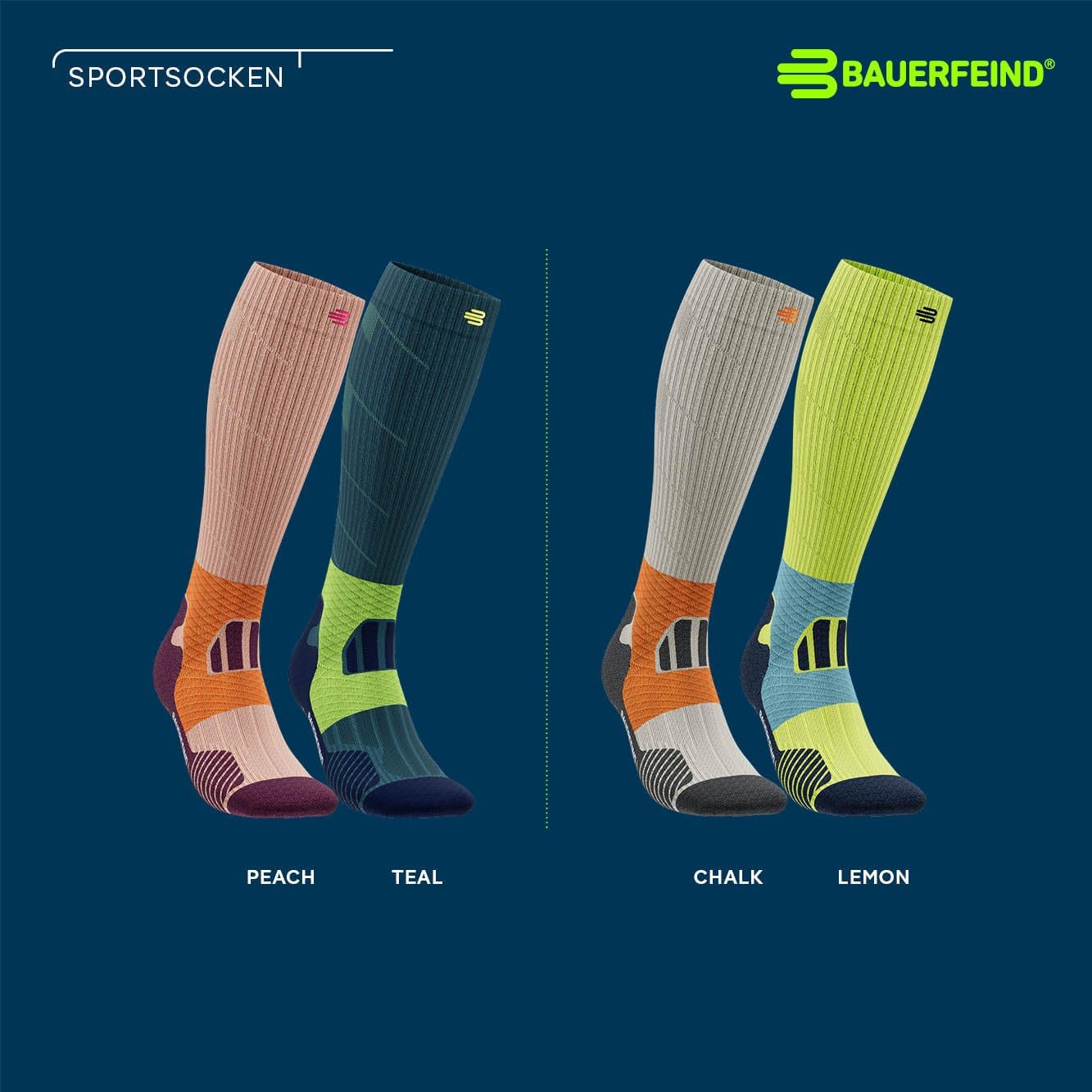 bauerfeind-trail-run-compression-socks-chaussettes-de-trail-compression image 6