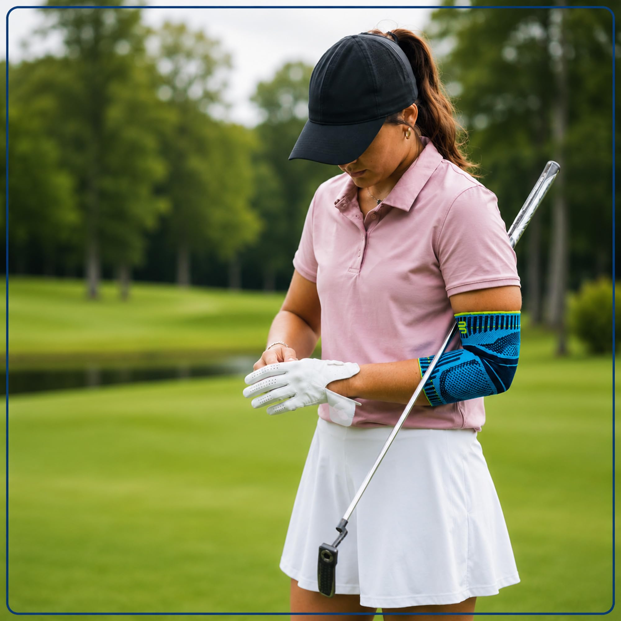 bauerfeind-bandage-sport-coude-rivera-taille-m-unisexe image 7