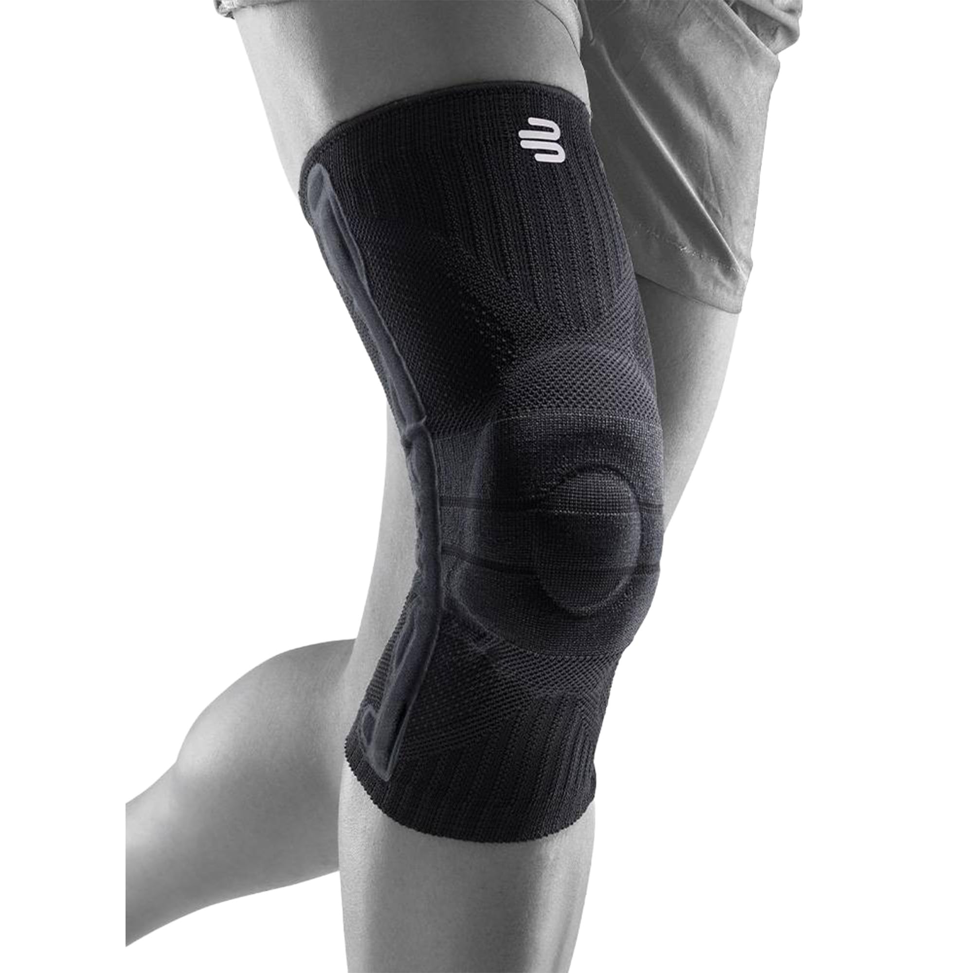 bauerfeind-sports-knee-support-genouill-re-sport-noir-taille-m image 2