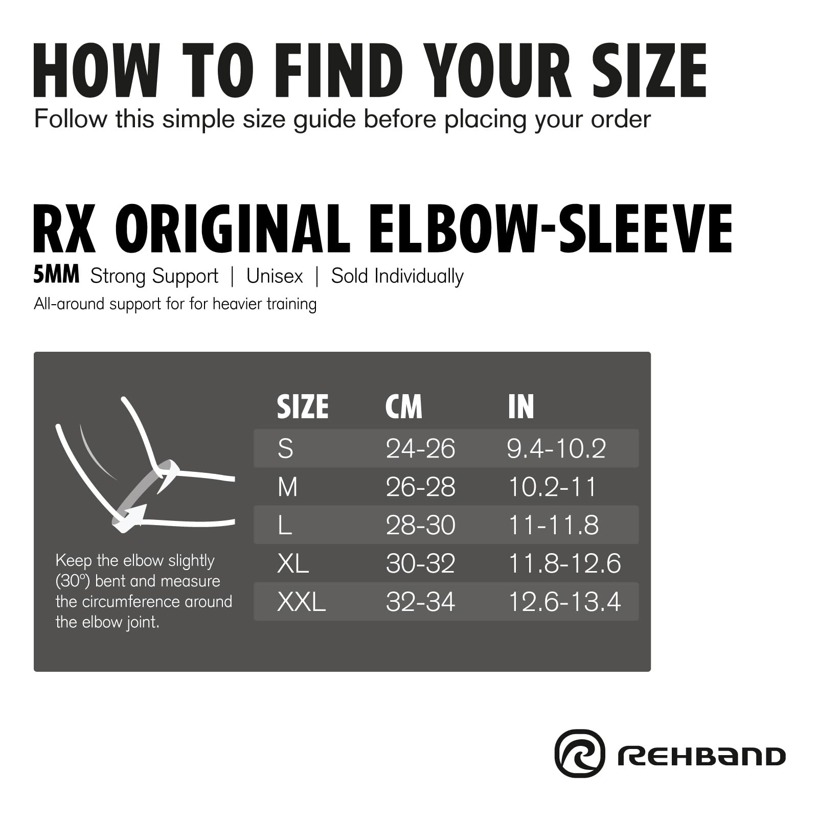 rehband-rx-elbow-sleeve-5-mm-coudi-re-musculation-n-opr-ne image 4