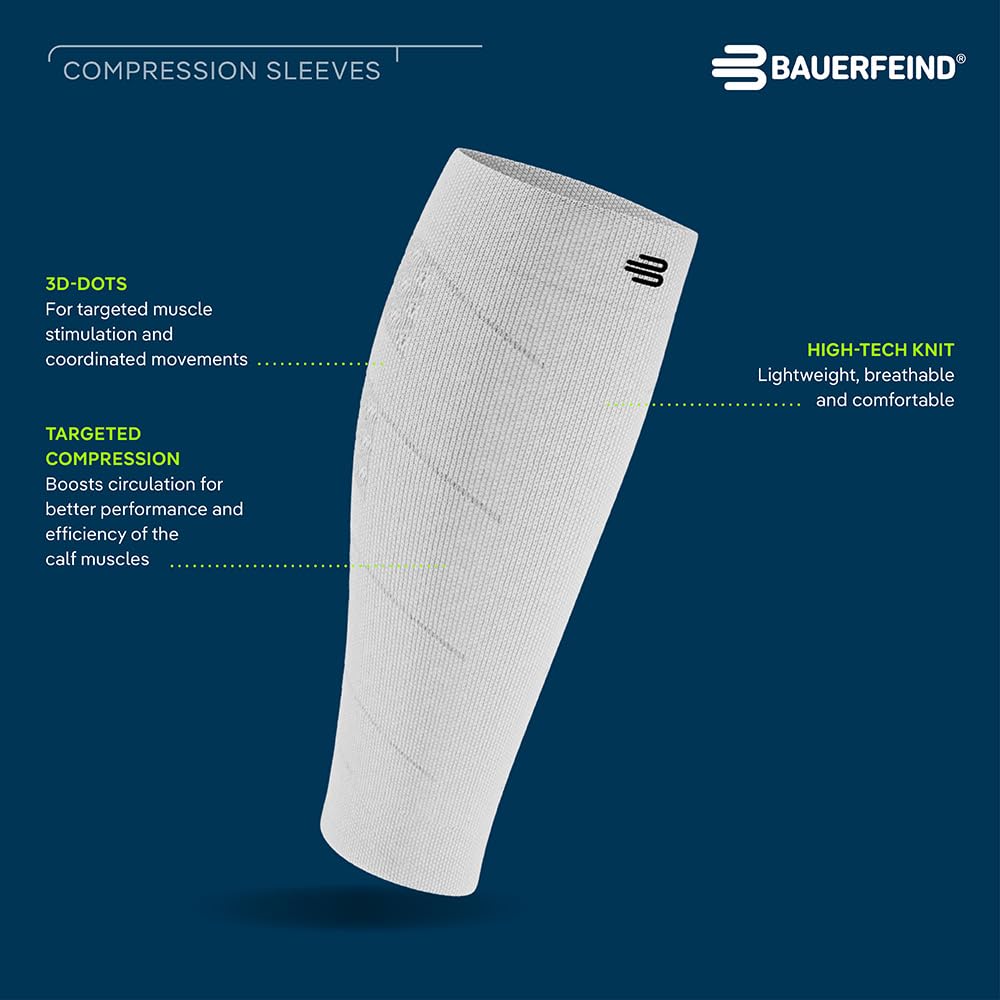 bauerfeind-run-performance-compression-sleeve-manchons-mollets-m-menthe image 2