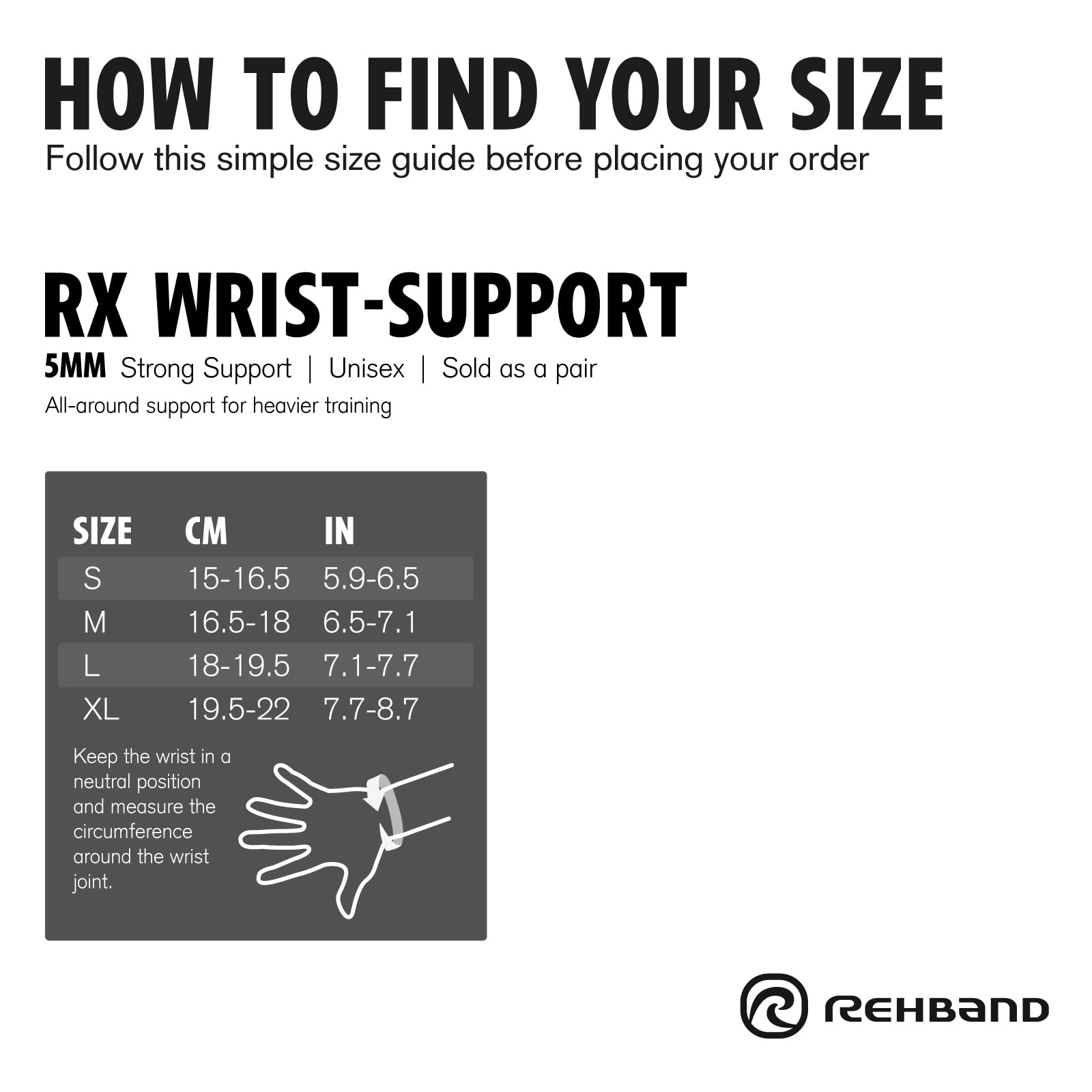 rehband-rx-wrist-support-5-mm-manchon-de-poignet-n-opr-ne image 6