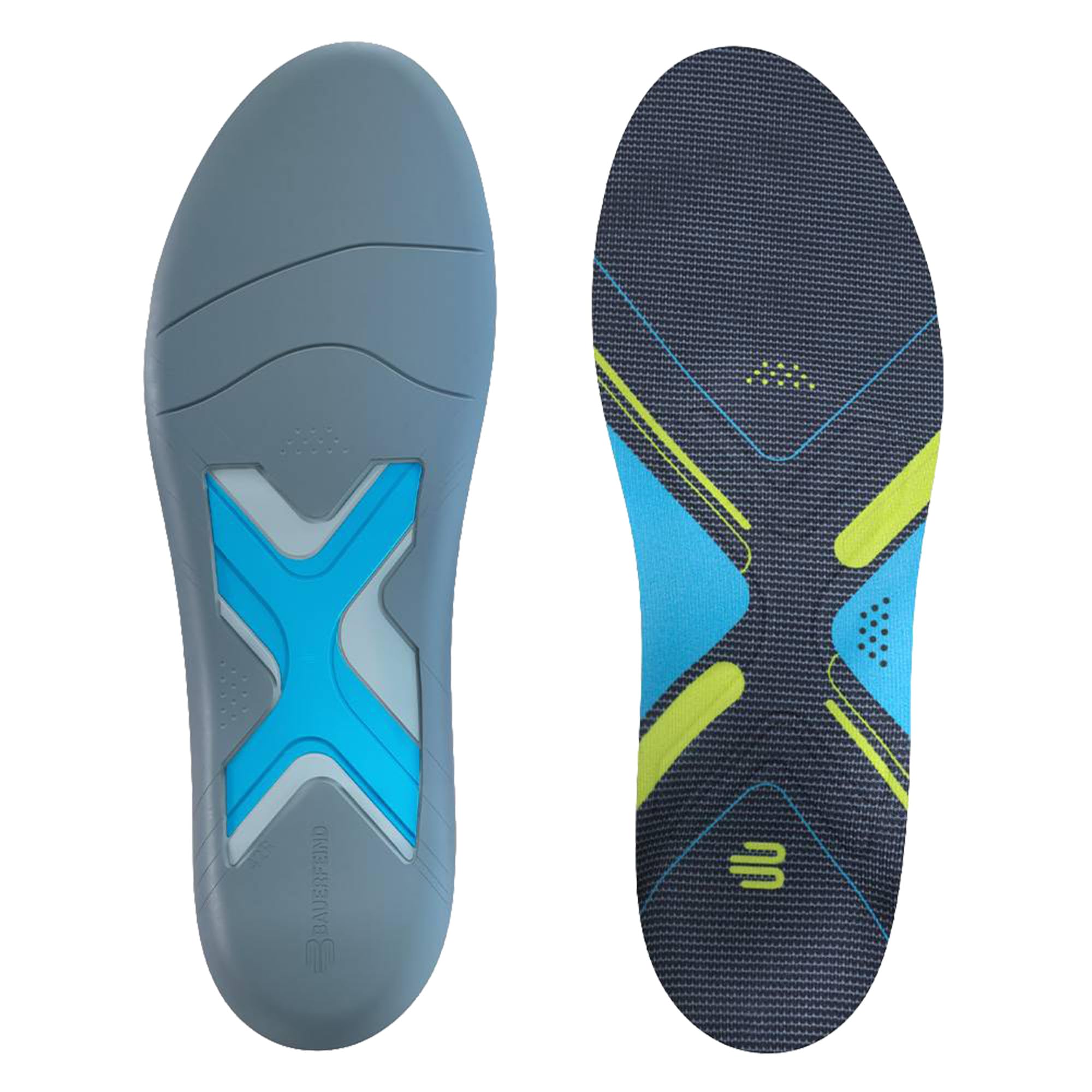 bauerfeind-run-performance-insoles-semelles-de-sport-course-gris-bleu image 5