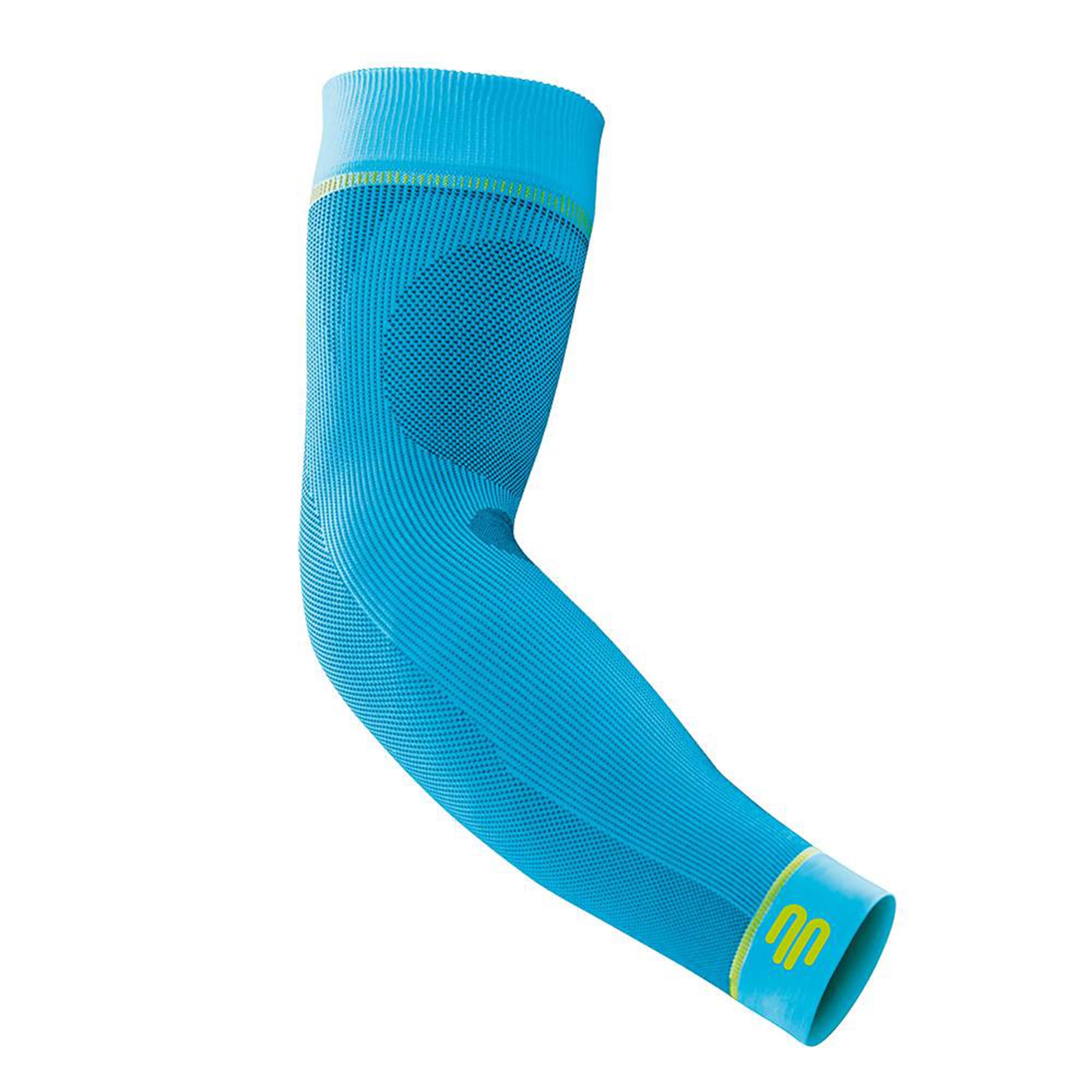 bauerfeind-sports-compression-sleeves-arm-paire-de-manchons-de-bras-noir-s-court image 1
