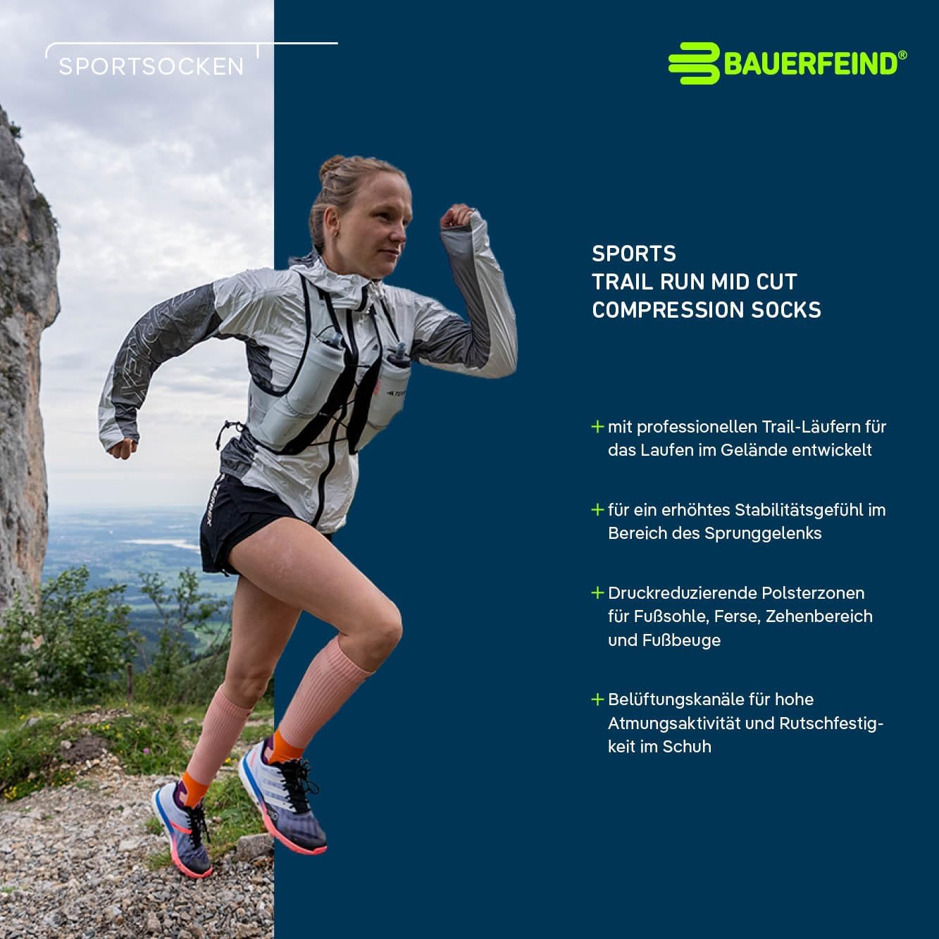 bauerfeind-trail-run-mid-cut-socks-chaussettes-de-trail-compression image 7