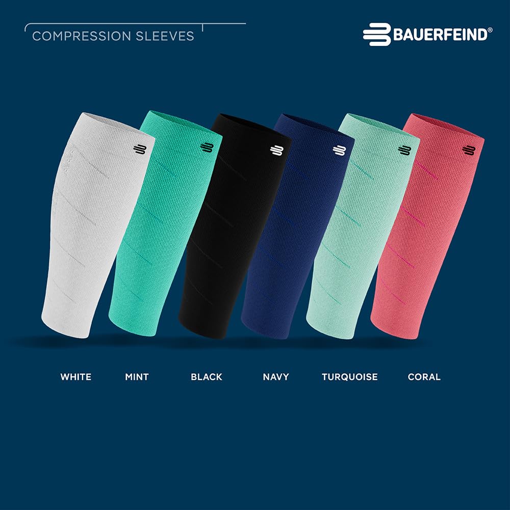 bauerfeind-run-performance-compression-sleeve-manchons-mollets-m-menthe image 3