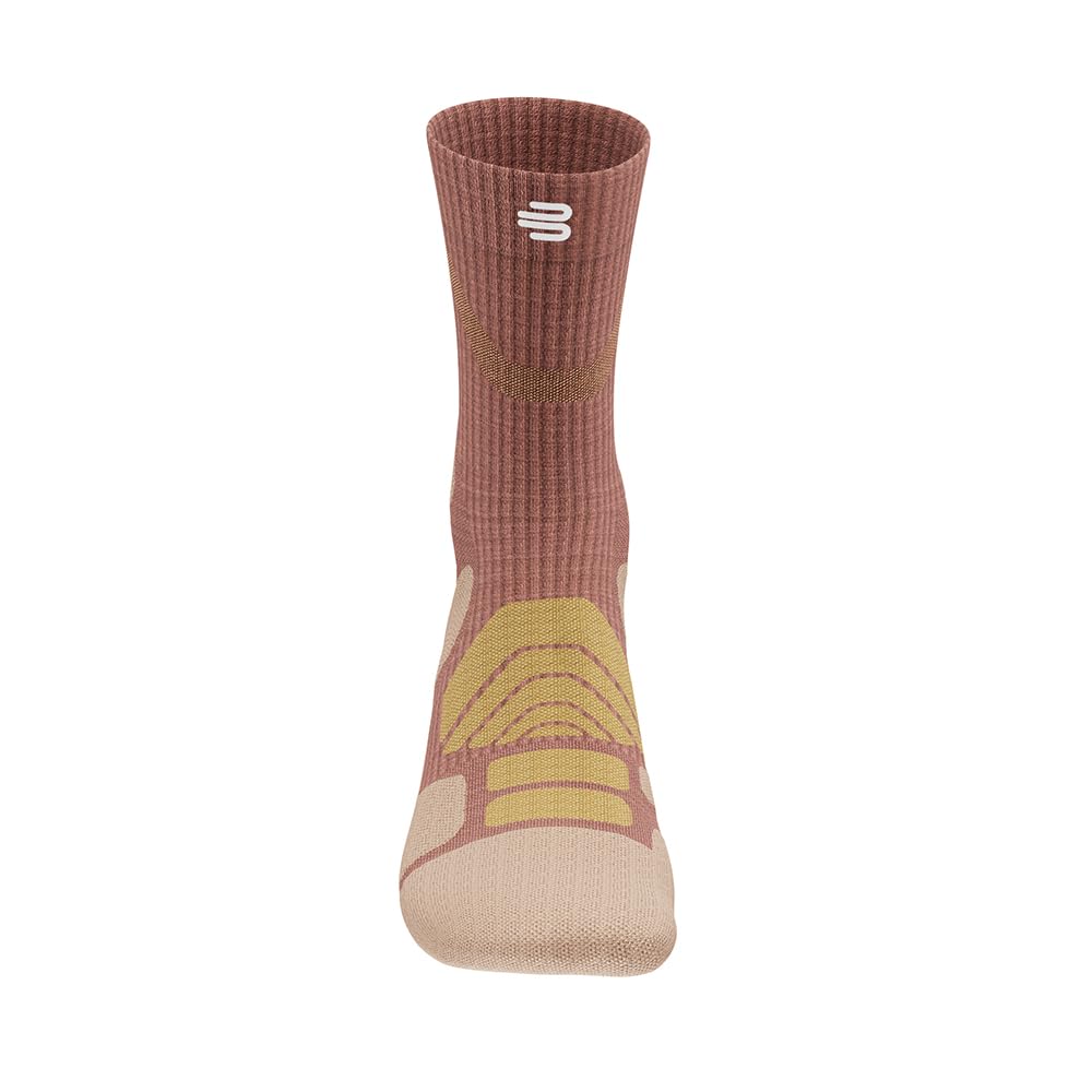 bauerfeind-outdoor-merino-mid-cut-socks-chaussettes-randonn-e-paire-laine-m-rino image 4