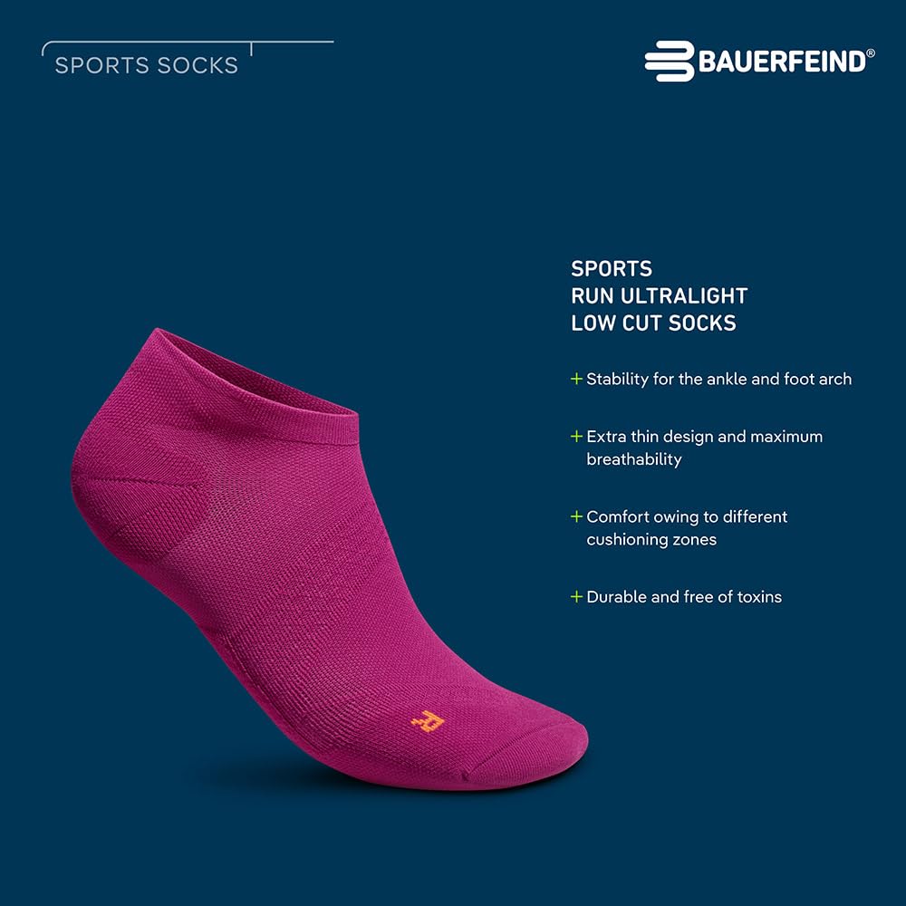 bauerfeind-run-ultralight-low-cut-socks-chaussettes-running-blanc image 6