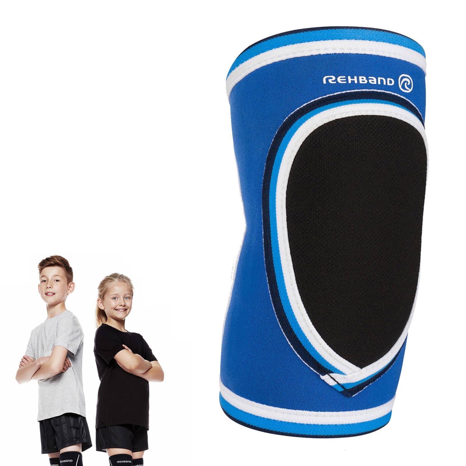 rehband-prn-original-elbow-pad-junior-prot-ge-coude-enfant-3mm-bleu-classic image 8
