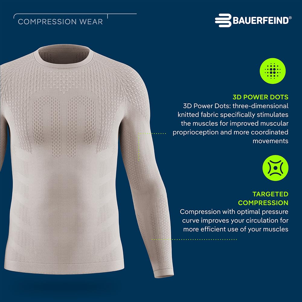 bauerfeind-t-shirt-de-compression-manches-longues-homme-polyamide-lasthanne image 3
