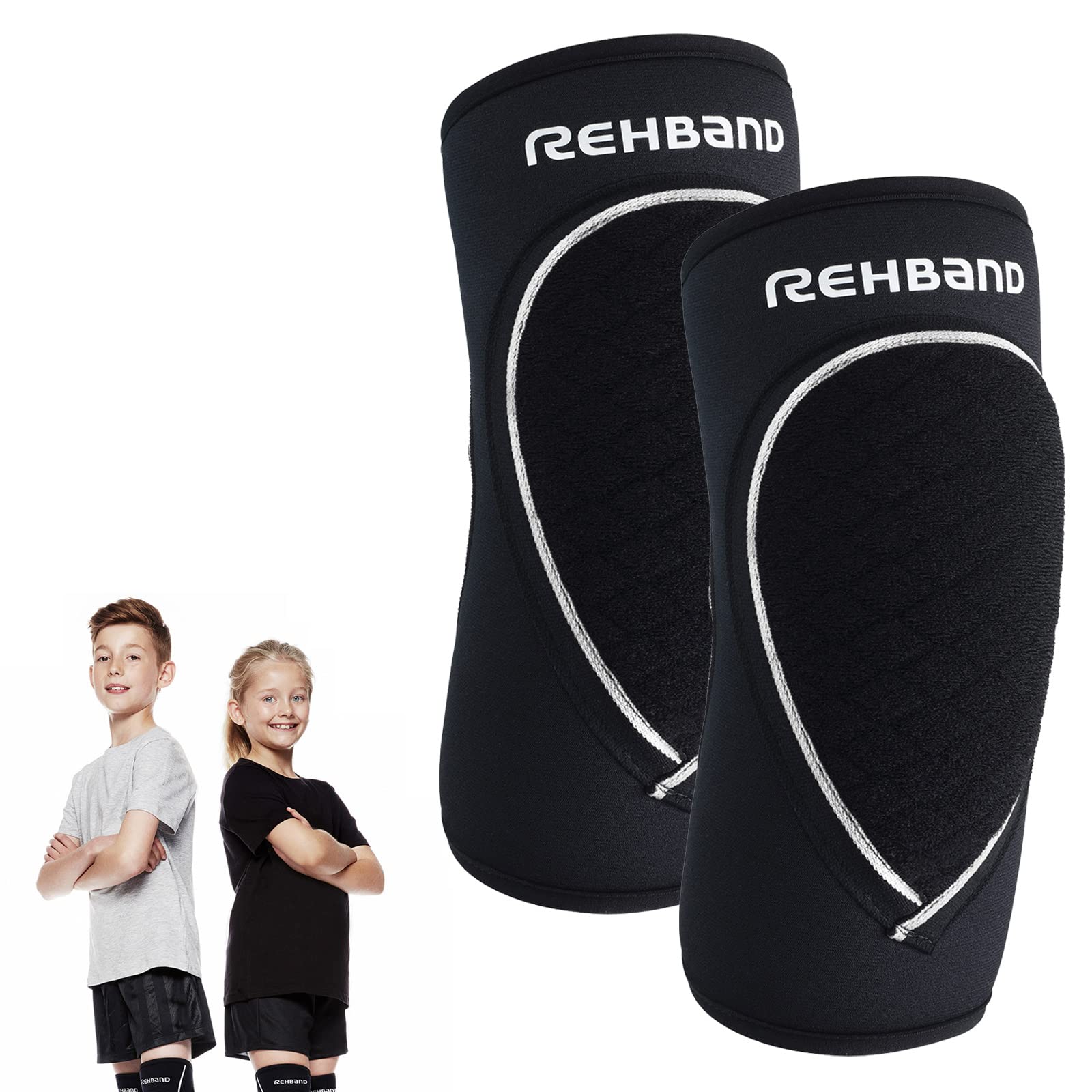 rehband-prn-elbow-pad-speed-junior-coudi-re-enfant-rembourr-e-noir image 1