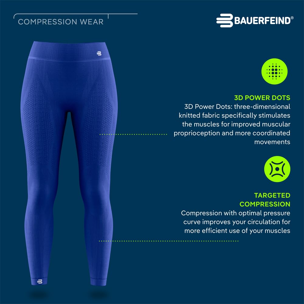 bauerfeind-sports-compression-tights-long-femme-pantalon-de-compression-long-noi image 3