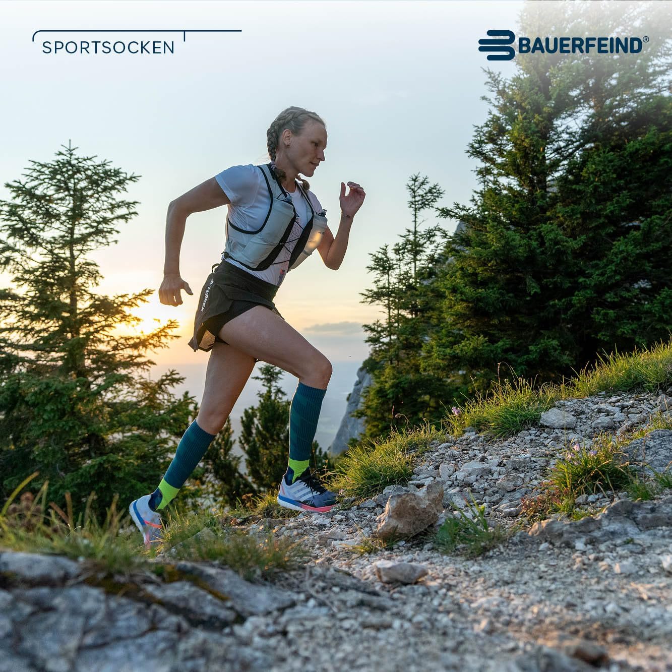 bauerfeind-trail-run-compression-socks-chaussettes-de-trail-compression image 2
