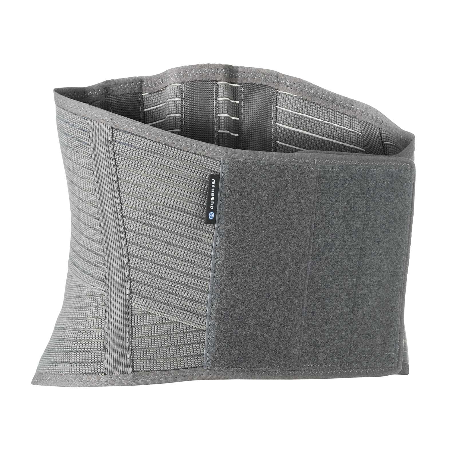 rehband-qd-knitted-ceinture-lombaire-gris-s-m-r-glable-unisexe image 2