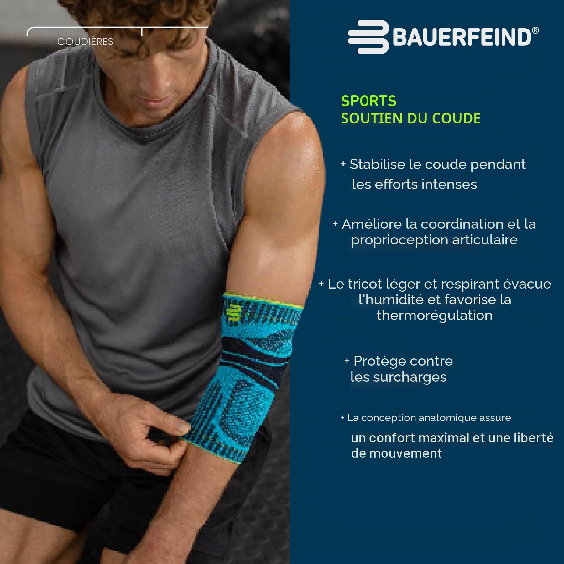 bauerfeind-elbow-support-coudi-re-sport-taille-m-noir image 6