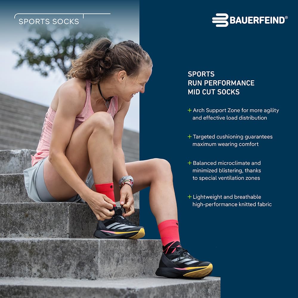 bauerfeind-run-performance-mid-cut-socks-2-0-chaussettes-course-tige-moyenne image 5