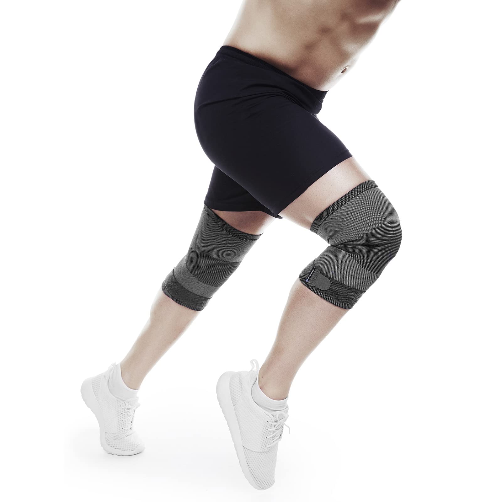 rehband-qd-genouill-re-tricot-e-l-g-re-grise-taille-s-compression-respirante image 4