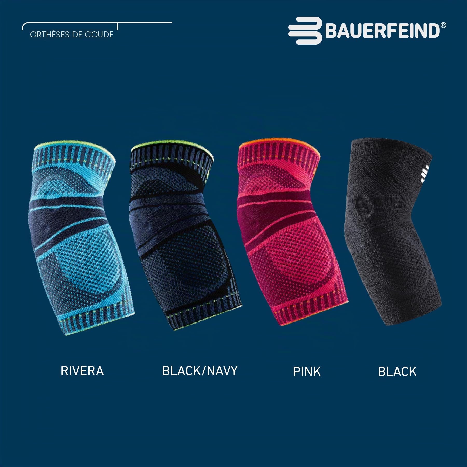bauerfeind-elbow-support-coudi-re-sport-taille-m-noir image 3