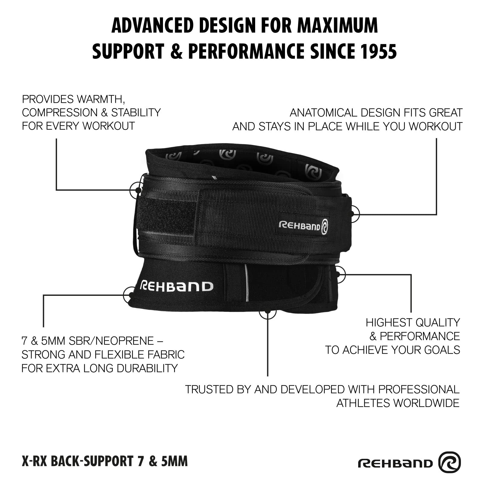 rehband-x-rx-ceinture-dorsale-7-mm-ceinture-halt-rophilie-amovible image 4