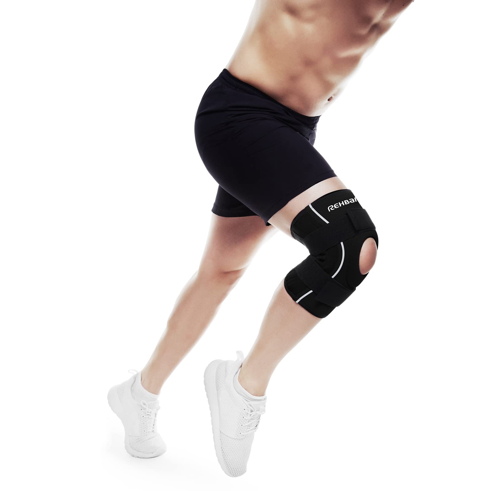 rehband-ud-stable-knee-support-genouill-re-n-opr-ne-avec-attelles-flexibles-noir image 4