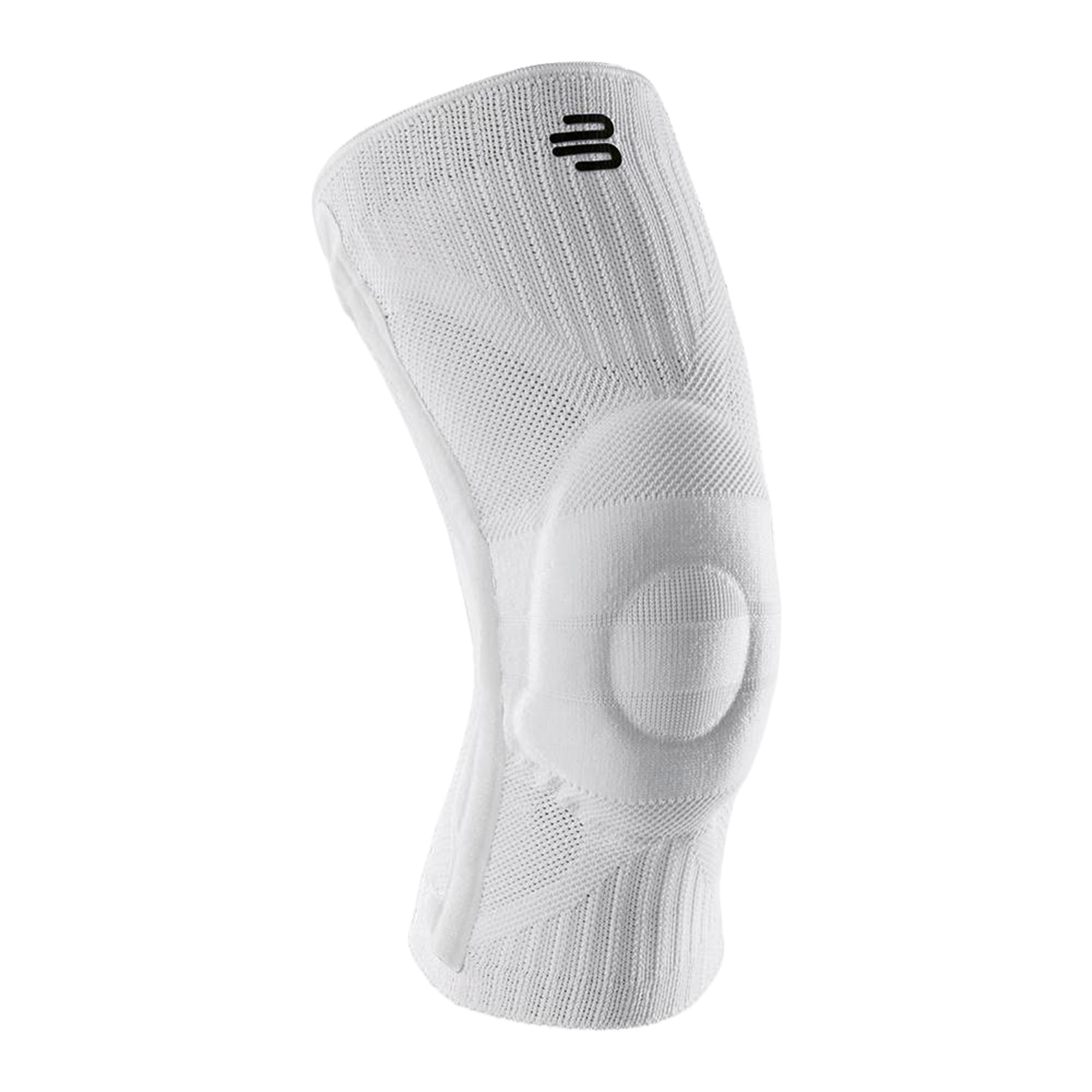 bauerfeind-sports-knee-support-genouill-re-anneau-silicone-blanc-xxl image 1