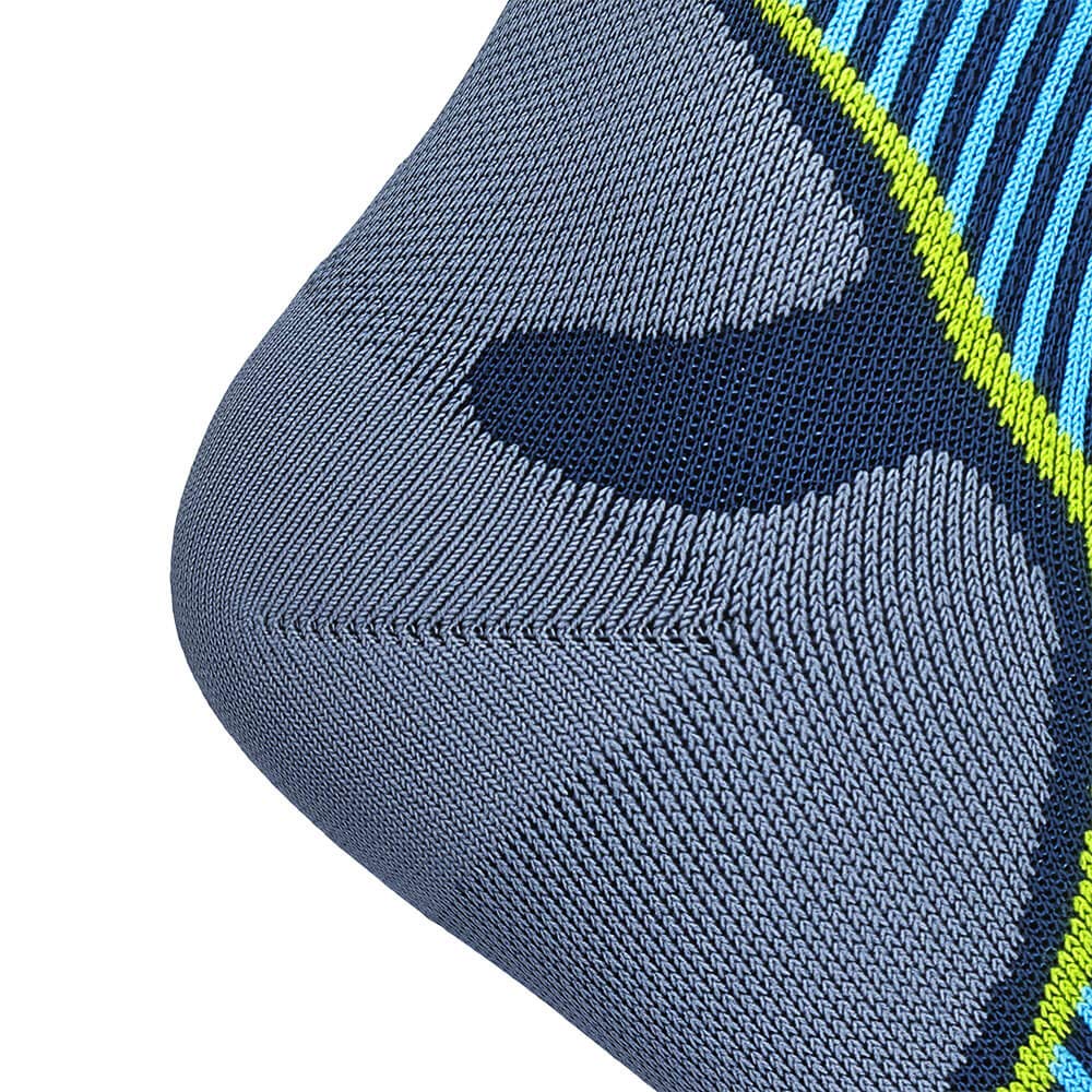 bauerfeind-run-performance-mid-cut-socks-chaussettes-running-bleu-44-46 image 8