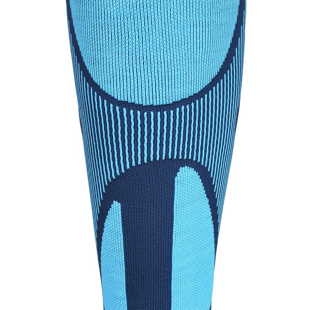 bauerfeind-ski-performance-compression-socks-chaussettes-de-ski-compression-bleu image 7